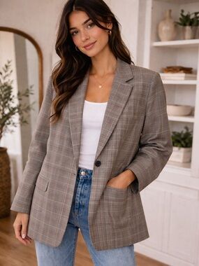 NWT Express Boyfriend Oversized Blazer